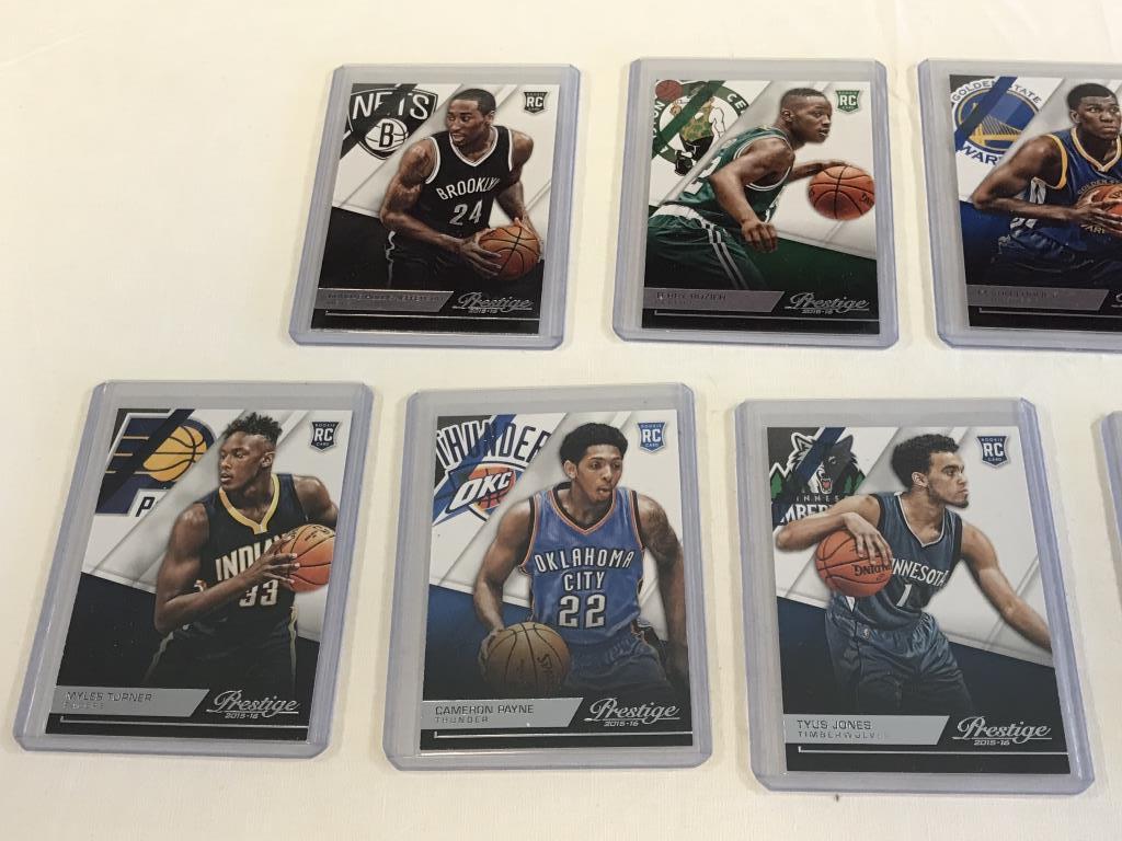 2015-16 Prestige Basketball ROOKIE CARDS Lot of 9