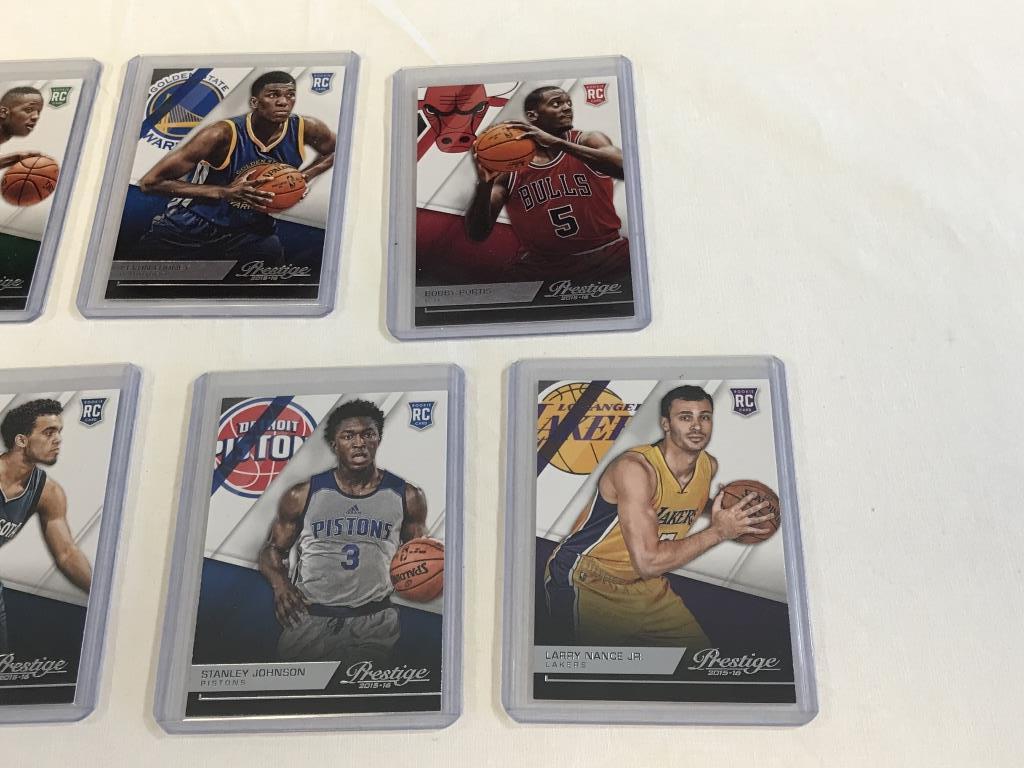 2015-16 Prestige Basketball ROOKIE CARDS Lot of 9