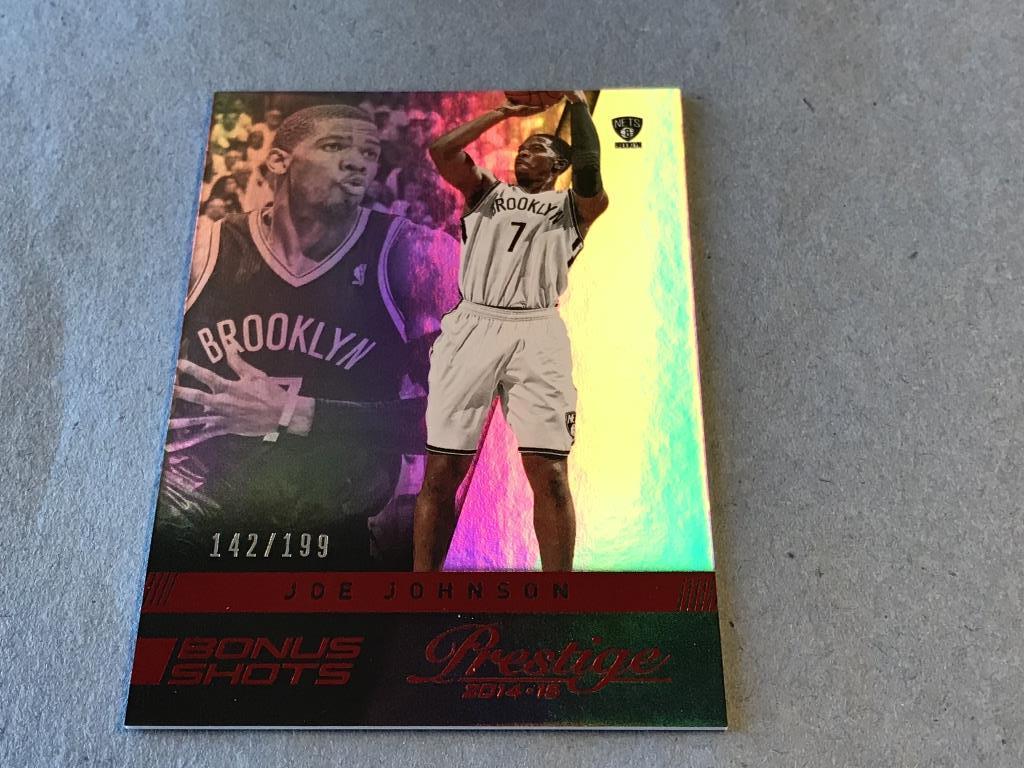 JOE JOHNSON 2014 Prestige Bonus Shots RED 142/199