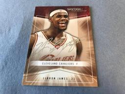 LEBRON JAMES 2004-2005 Fleer SkyBox Autographics