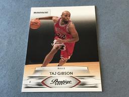 TAJ GIBSON 2009-2010 Prestige ROOKIE Card