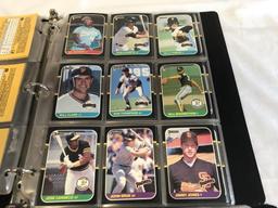 2 Binders of 1987-1990 Baseball Cards with Stars