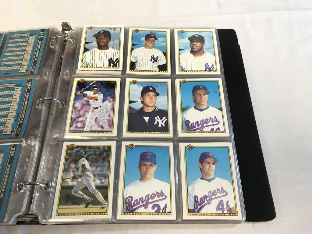 2 Binders of 1987-1990 Baseball Cards with Stars