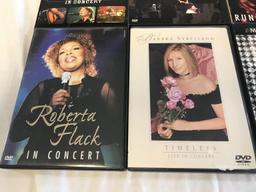 Lot of 6 MUSIC Concert DVDS