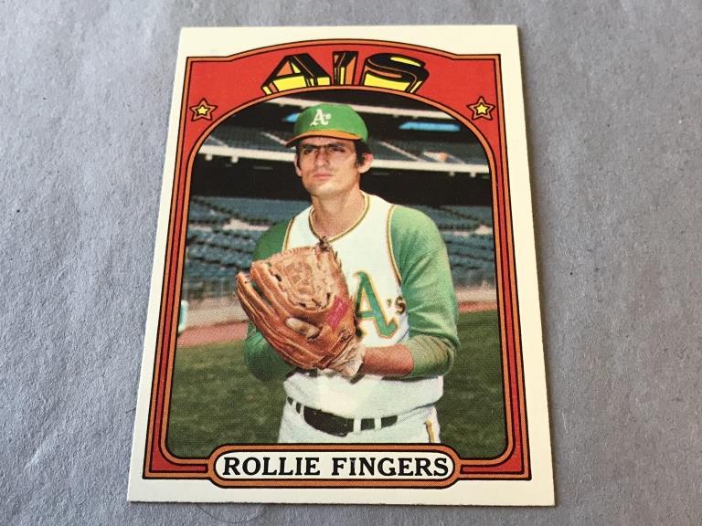 ROLLIE FINGERS A's 1972 Topps Baseball Card