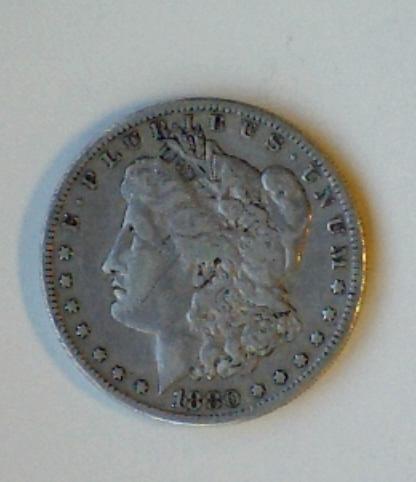 1880-S Morgan Silver Dollar