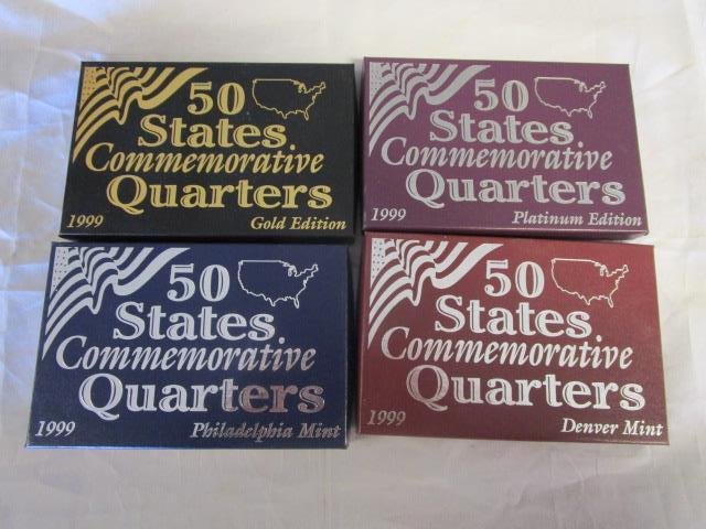 1999 50 State Commemorative Quarters Full Set