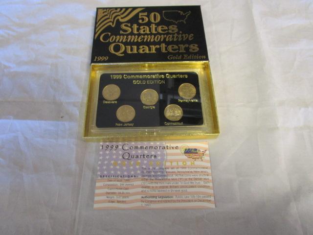 1999 50 State Commemorative Quarters Full Set