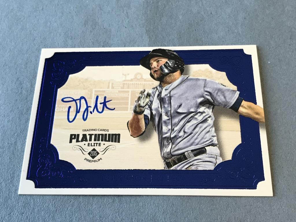 2015 ONYX PLATINUM ELITE DJ PETERSON AUTOGRAPH