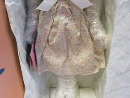 Marian Yu Designs 17" Porcelain Floral Dress Doll