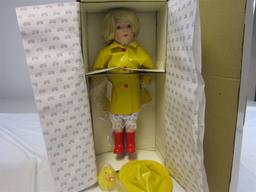 Princeton Gallery 15" Porcelain  It's Raining Doll