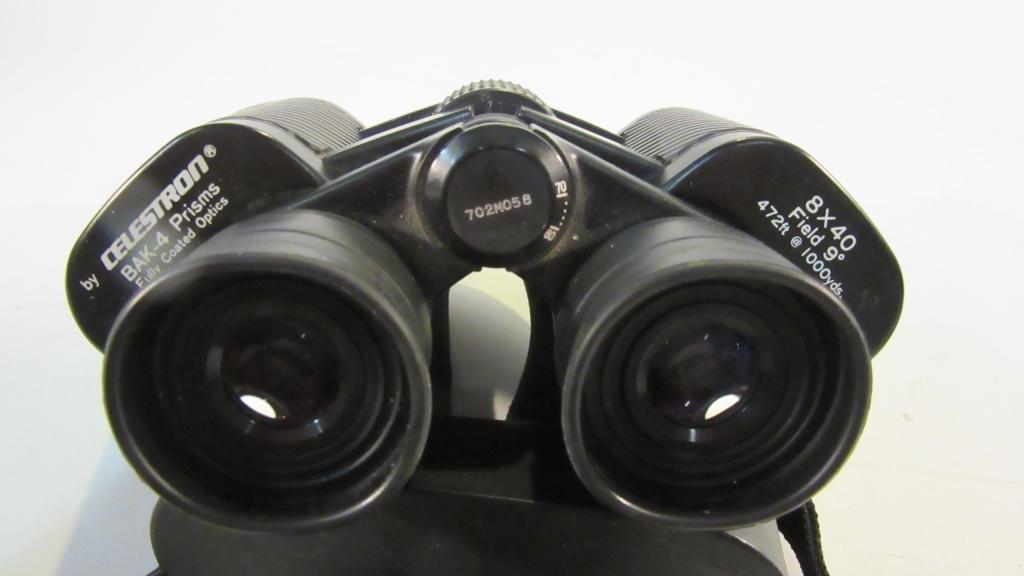 Celestron8 x 40 Filed 9 Binoculars with Case