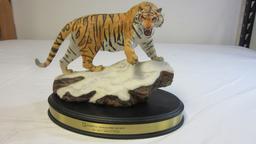 The Great Siberian Tiger Franklin Mint Figure