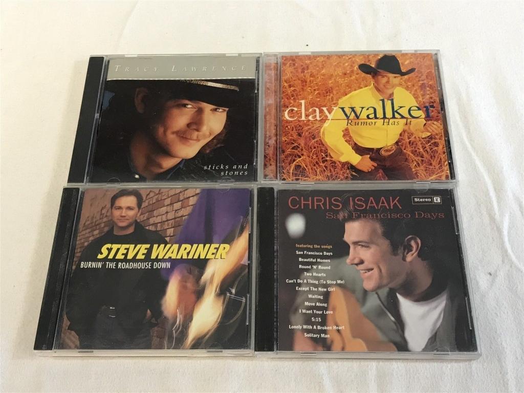 Lot 22 COUNTRY Music CDS Strait, Chesney, Cyrus