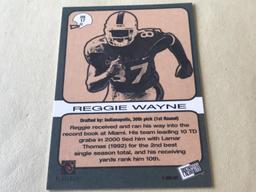 REGGIE WAYNE 2001 Press Pass Football ROOKIE Card