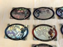 Lot of 7 1986 SPX Hologram Football Cards