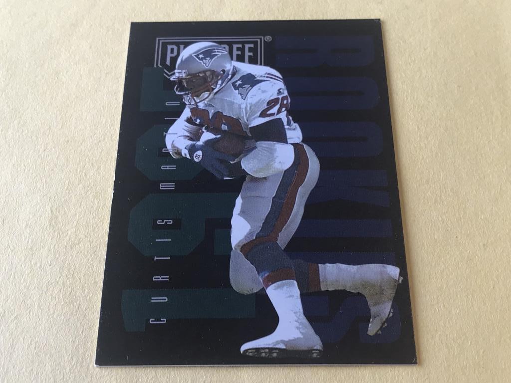 CURTIS MARTIN 1995 Playoff Football ROOKIE Card