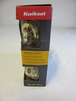 Kwikset Exterior Door Knob & Dead Bolt Set