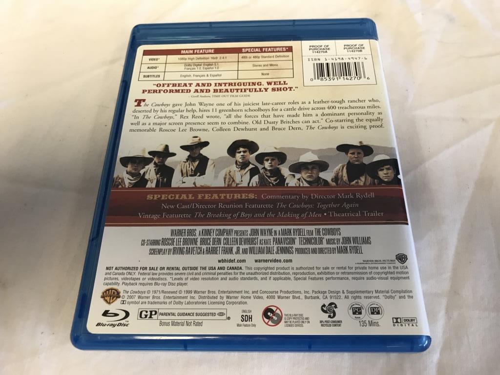 THE COWBOY John Wayne BLU-RAY Movie