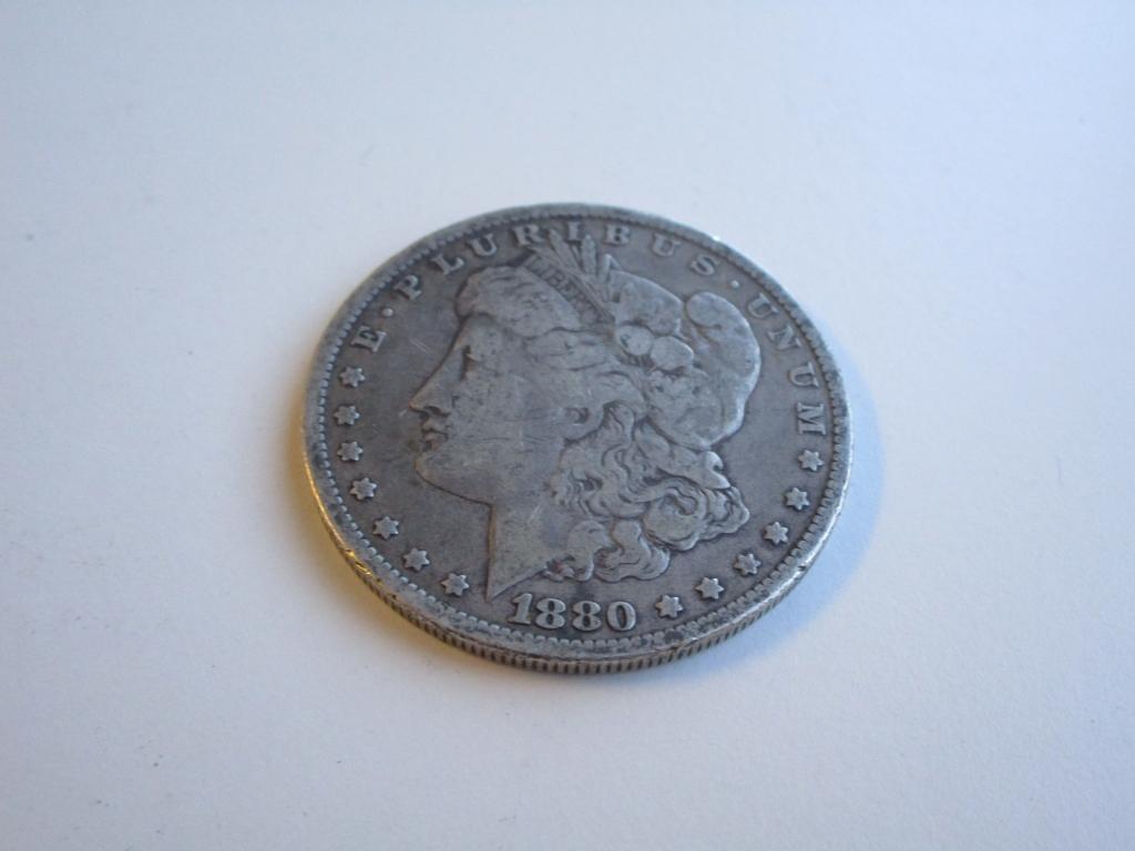 1880 Morgan Silver Dollar