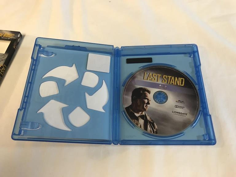 THE LAST STAND Schwarzenegger BLU-RAY Movie