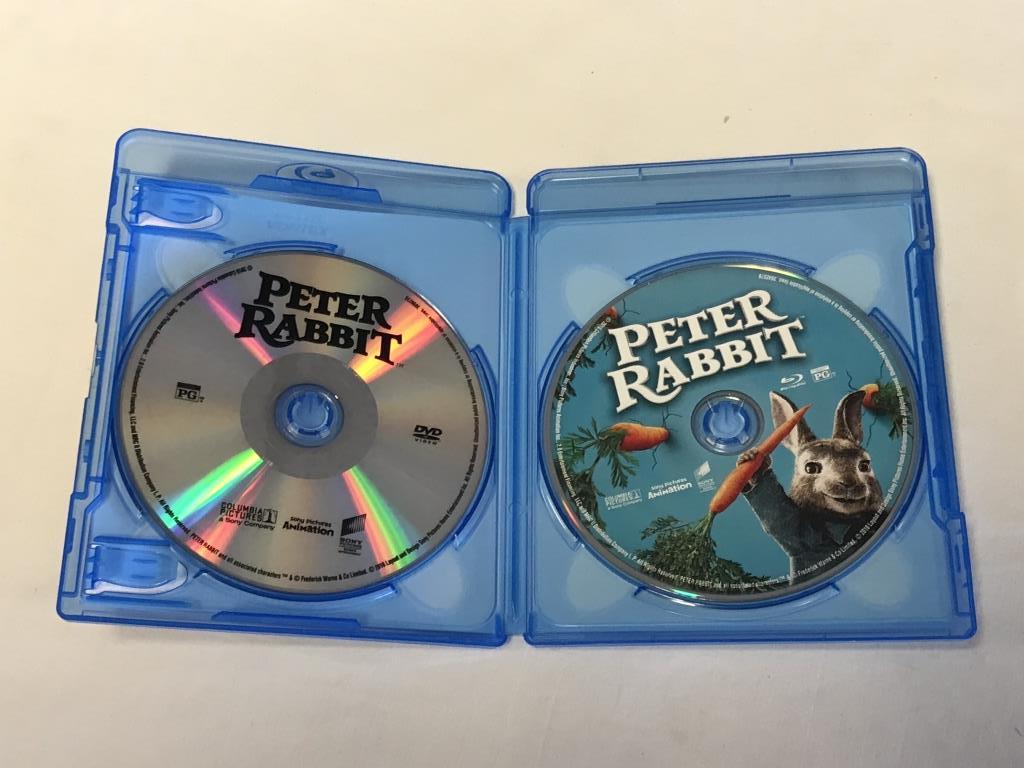 PETER RABBIT BLU-RAY Movie