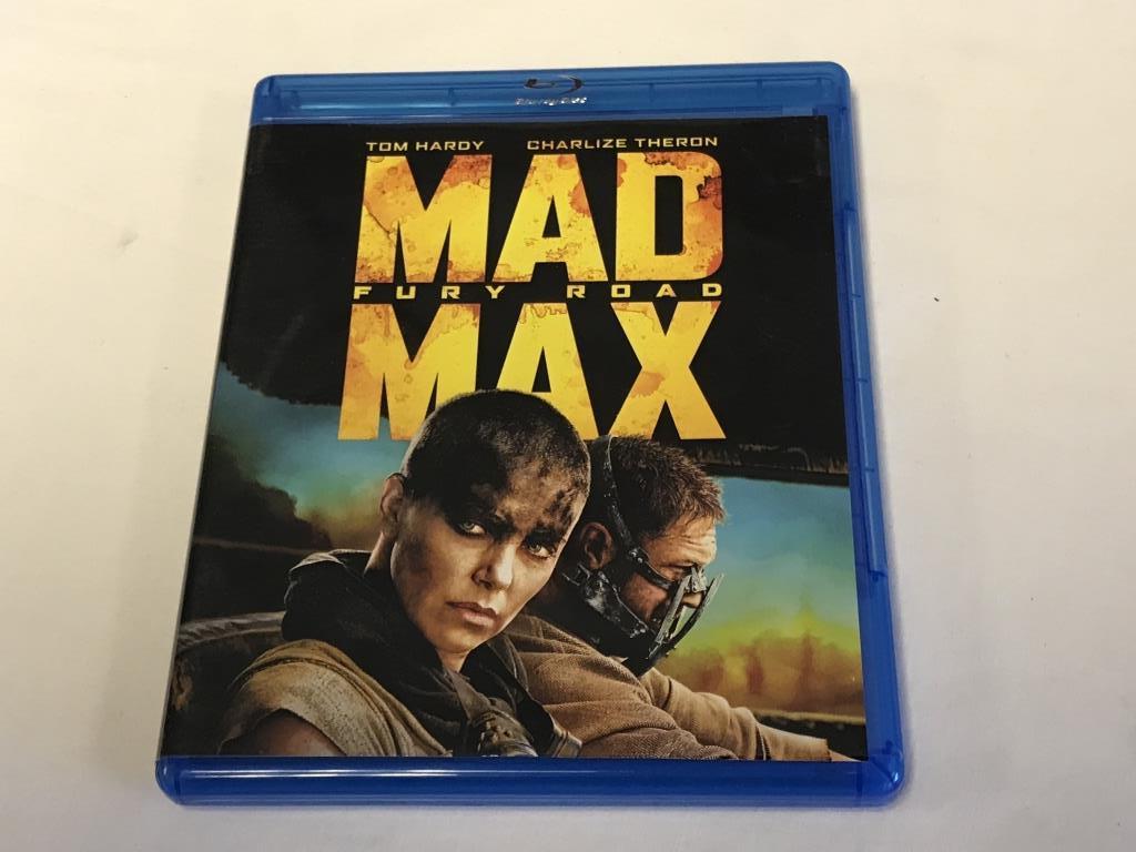 MAD MAX Fury Road BLU-RAY Movie Tom Hardy