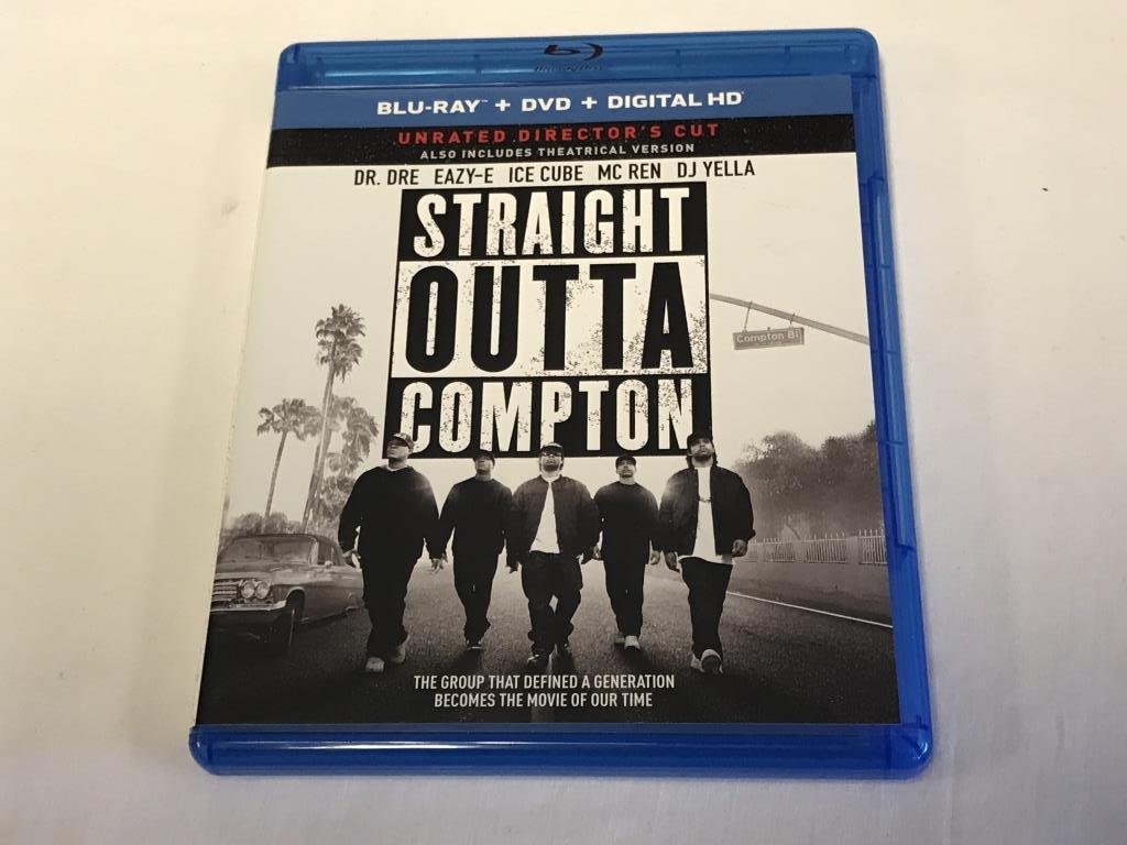 STRAIGHT OUTTA COMPTON Dr. Dre BLU-RAY Movie