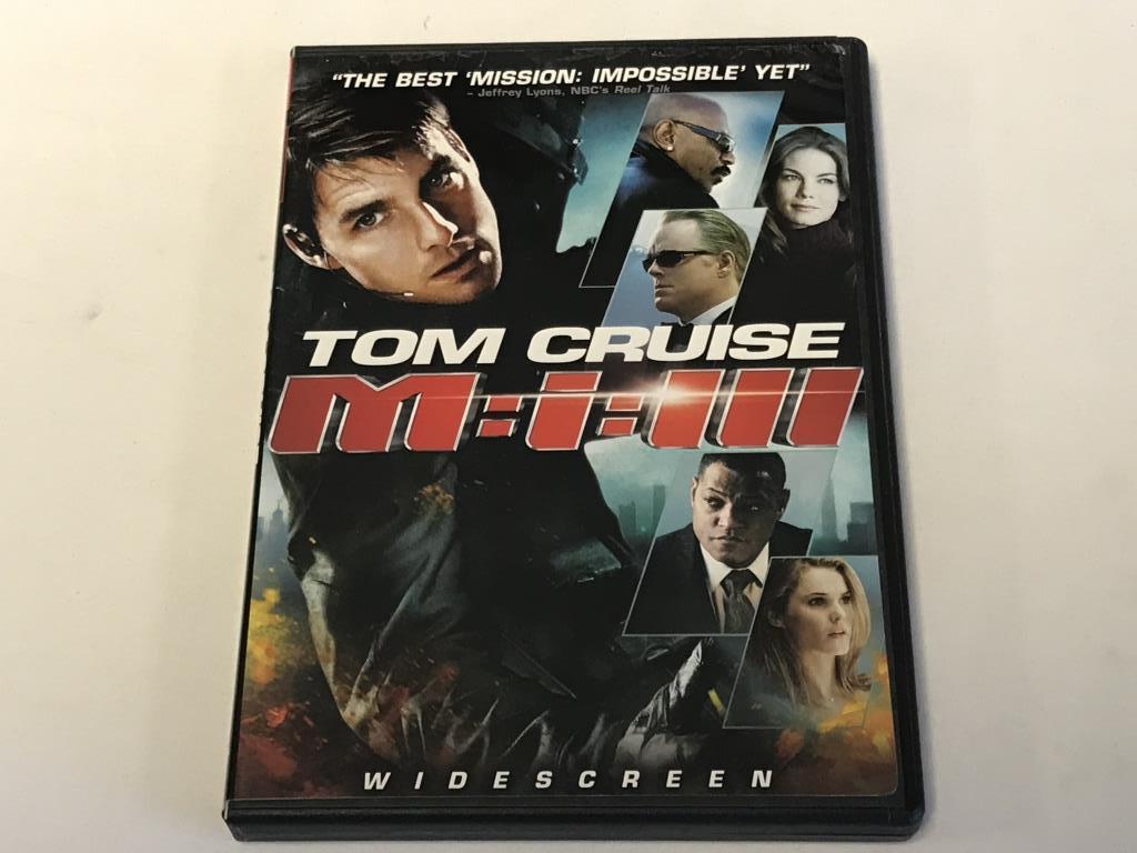 MISSION IMPOSSIBLE III Tom Cruise DVD Movie