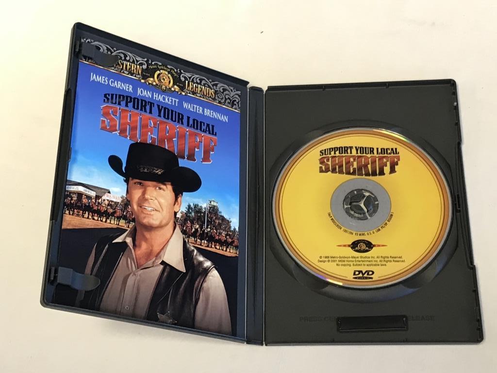 SUPPORT YOUR LOCAL SHERIFF James Garner DVD Movie