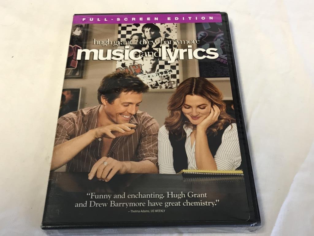 MUSIC AND LYRICS Drew Barrymore DVD Movie NEW