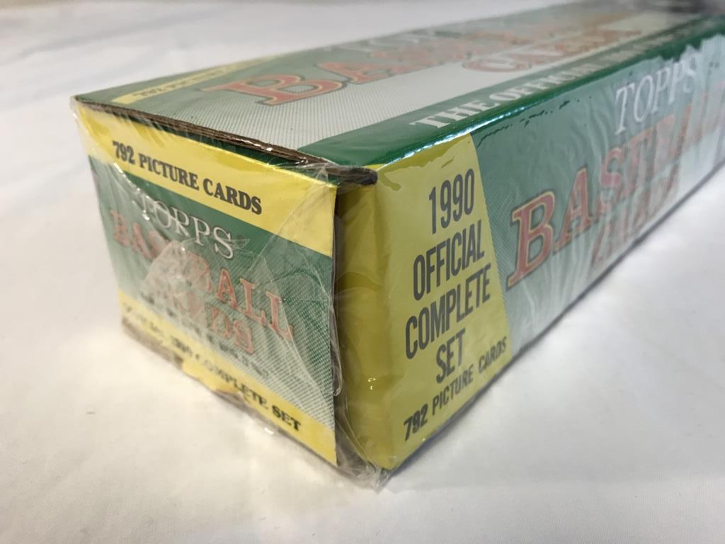 1990 Topps Baseball Factory Sealed Card Set 792