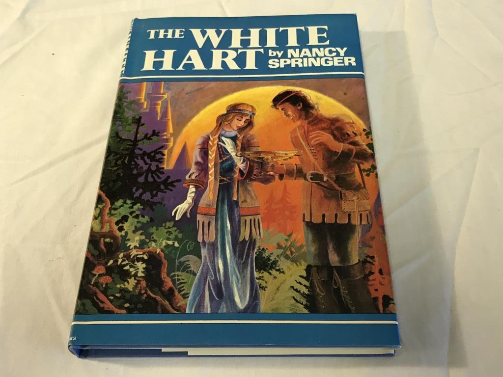 THE WHITE HART Nancy Springer HC Book BCE 1979