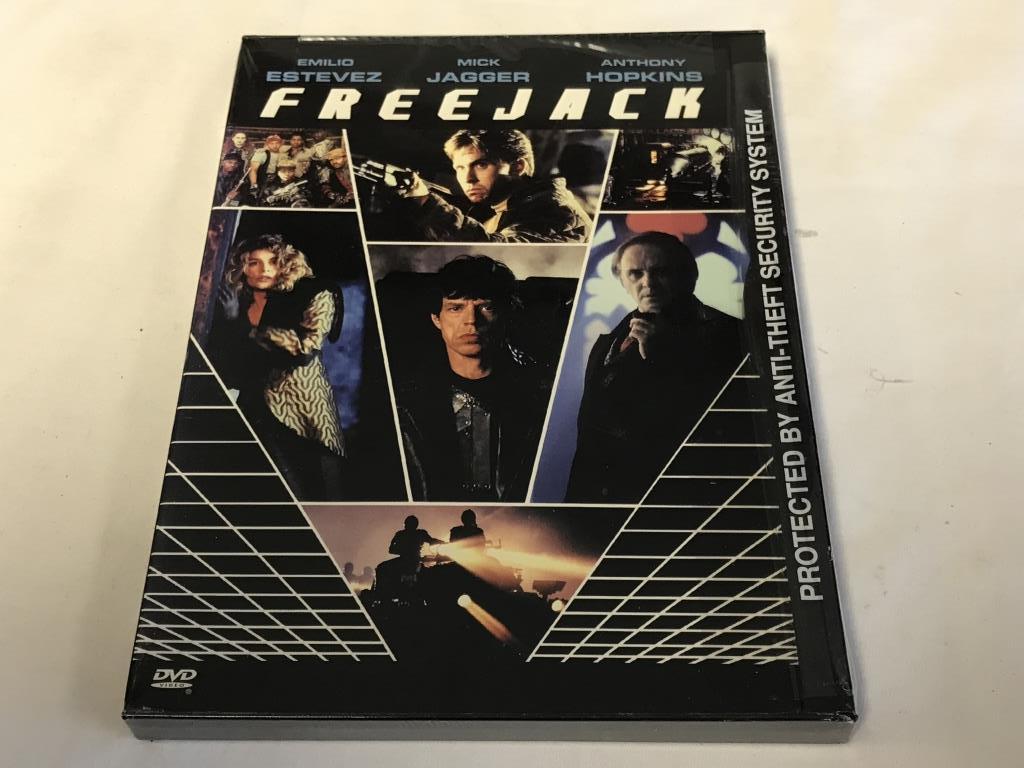 FREE JACK Mick Jagger, Emilio Estevez DVD NEW