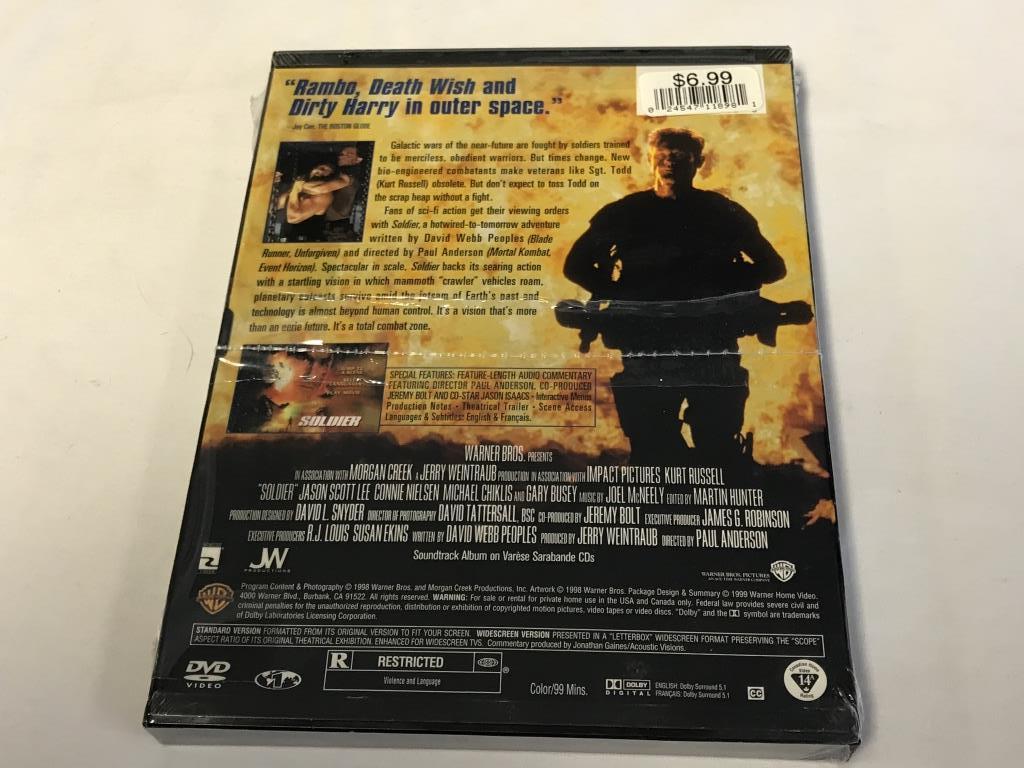 SOLDIER Kurt Russell DVD Movie NEW SEALED