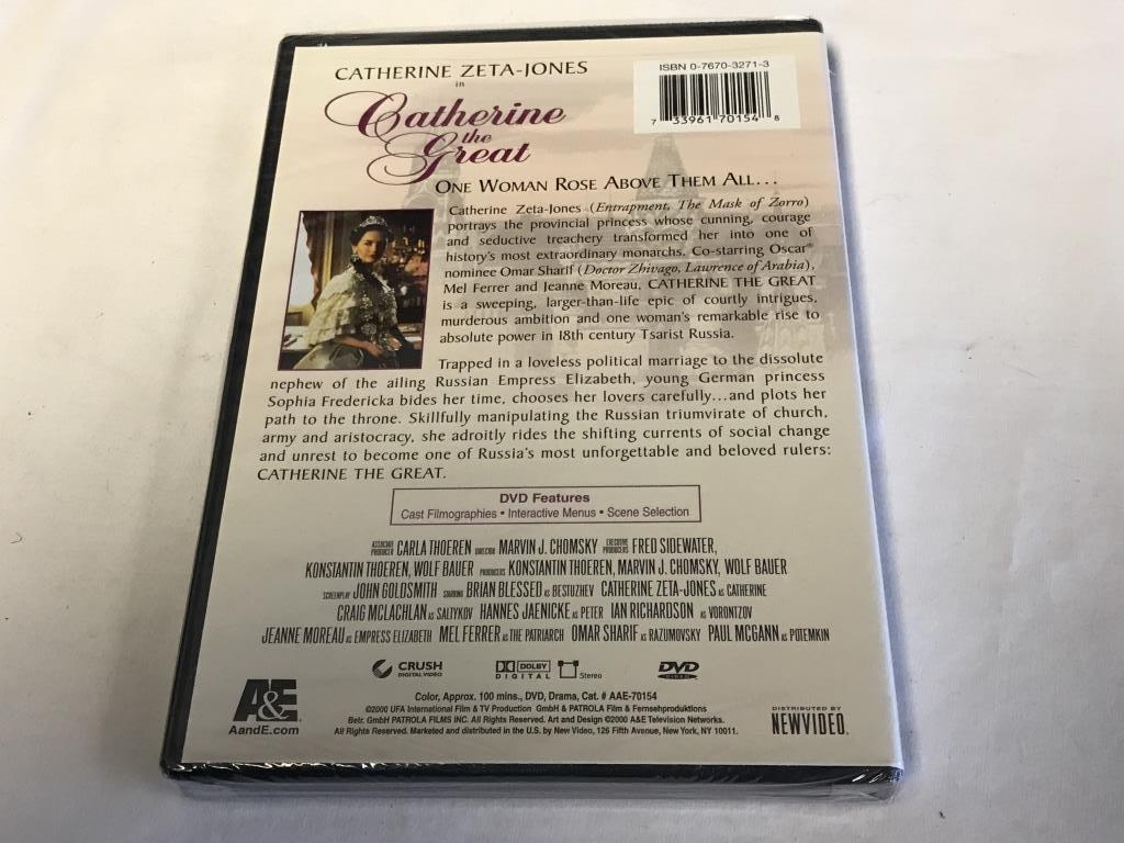 CATHERINE THE GREAT Catherine Zeta-Jones DVD NEW