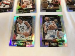 Lot of 10 2017 Select Basketball PRIZM REFRACTORS