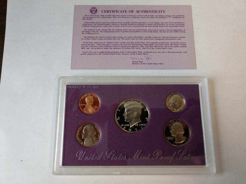 1991-S United States Mint Proof Set