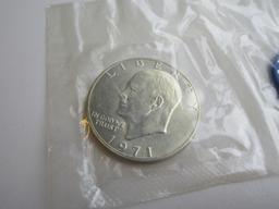 1971-S Eisenhower Uncirculated Silver Dollar