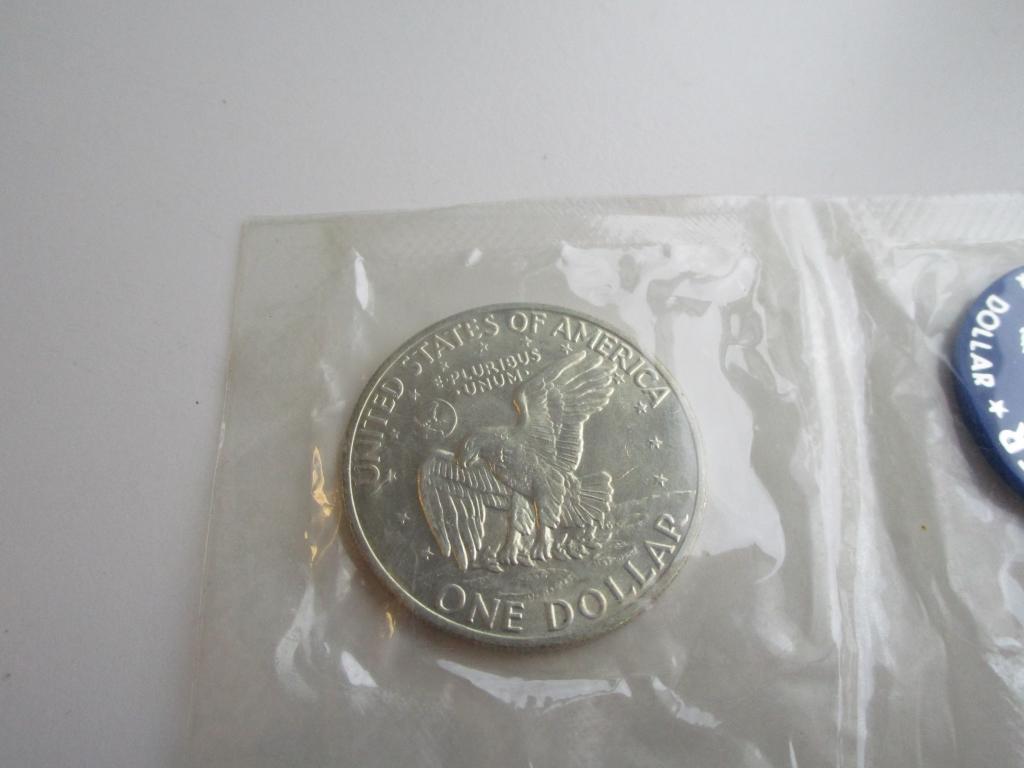 1971-S Eisenhower Uncirculated Silver Dollar