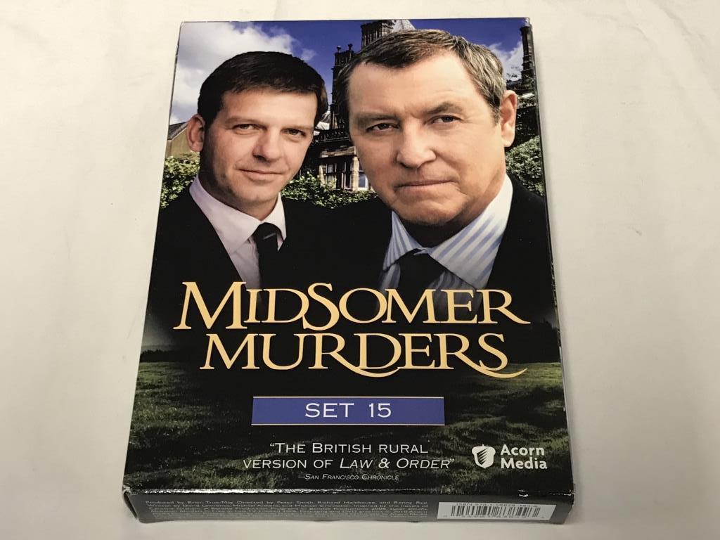 MIDSOMER MURDERS Set 15 4 Disc DVD Set
