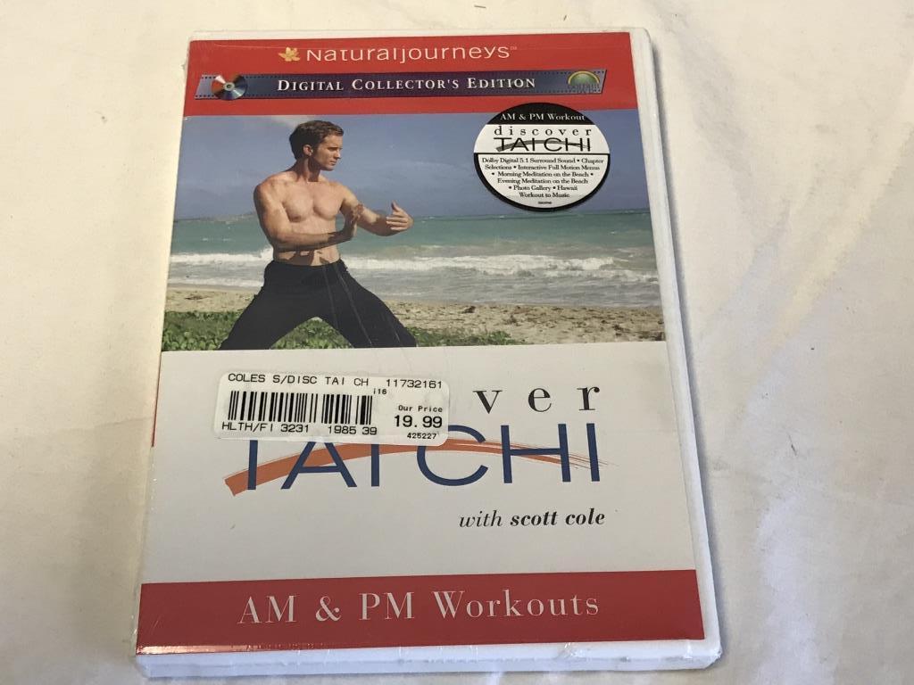 DISCOVER TAICHI AM & PM Workouts DVD-NEW SEALED