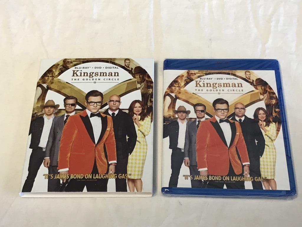 KINGSMAN The Golden Circle BLU-RAY Movie-NEW