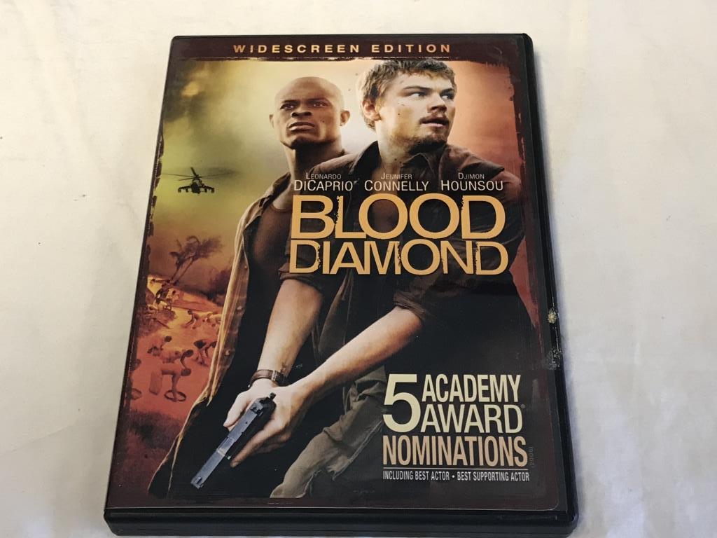 BLOOD DIAMOND Leonardo Dicaprio DVD Movie