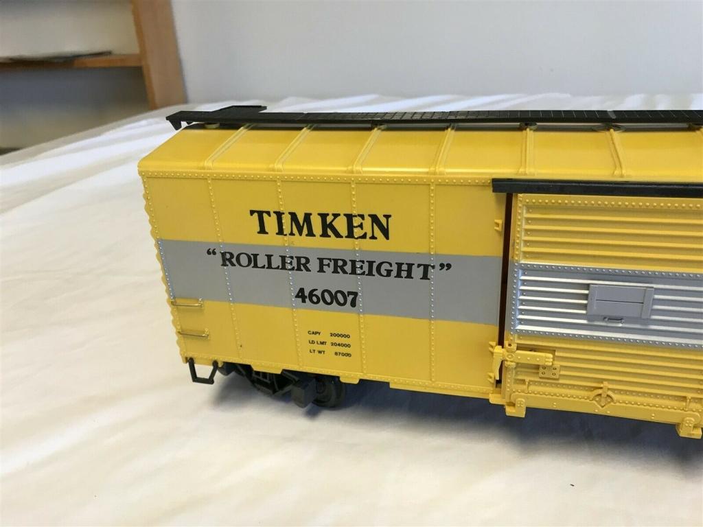 TIMKEN: Railway Express Agency  Box Car G Scale