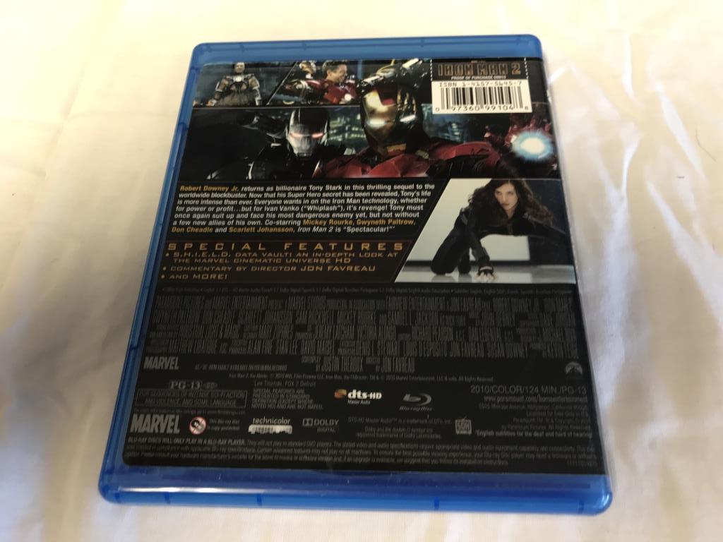 IRON MAN 2 Marvel Studios BLU-RAY Movie