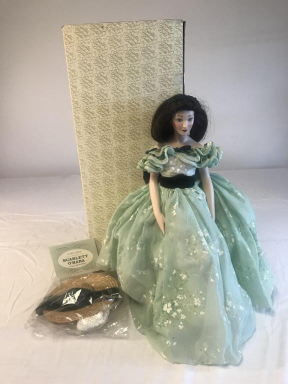 Scarlett O'hara Vivien Leigh 19" Doll Franklin