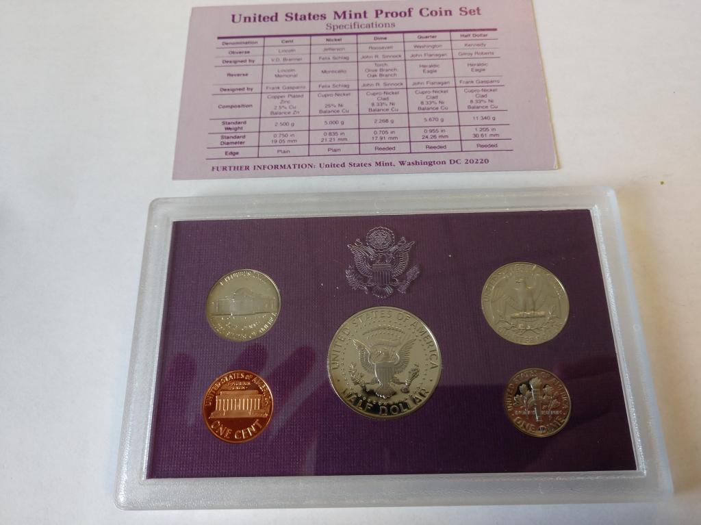 1990-S United States Mint Proof Set