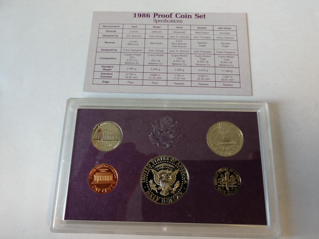 1986-S United States Proof Set