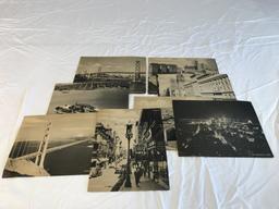 Lot of 8 Vintage California JUMBO POST CARDS